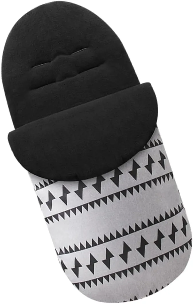 HEMOTON Stroller Accessories Pad Liner for Hangers Winter Warm Sack Swaddle Lounger Cooling Emergency Bunting Hooks Wearable Holder Polar Fleece