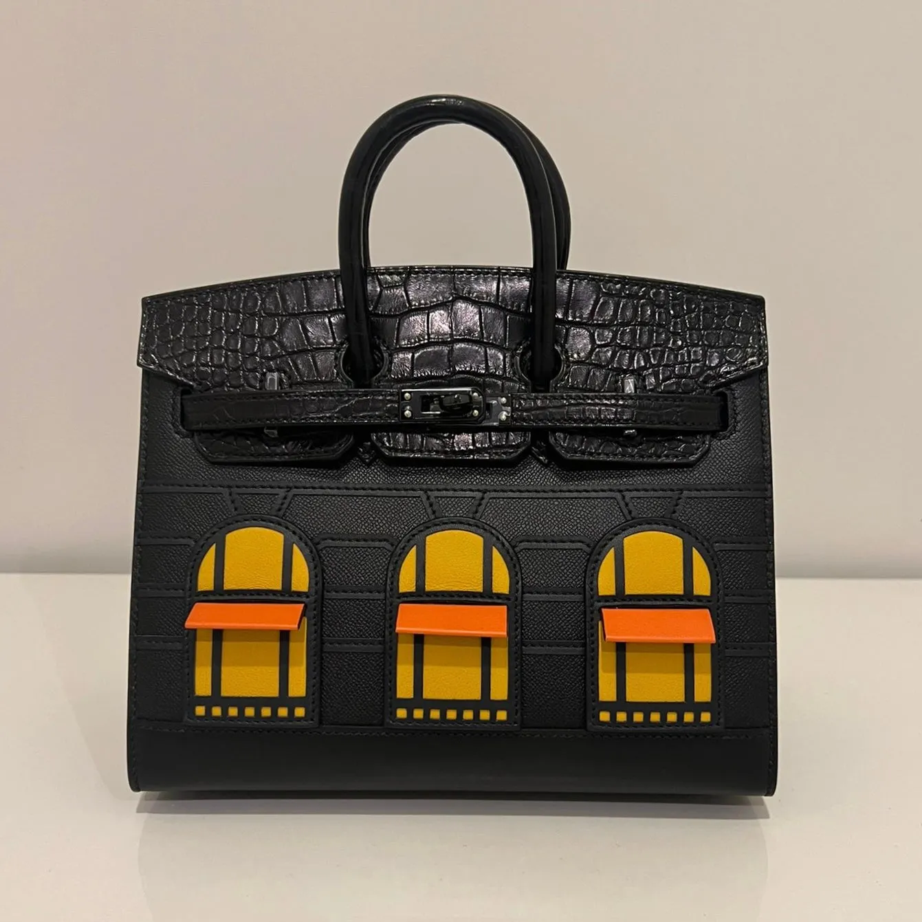 Hermès Birkin 20 Faubourg Midnight Matte Alligator