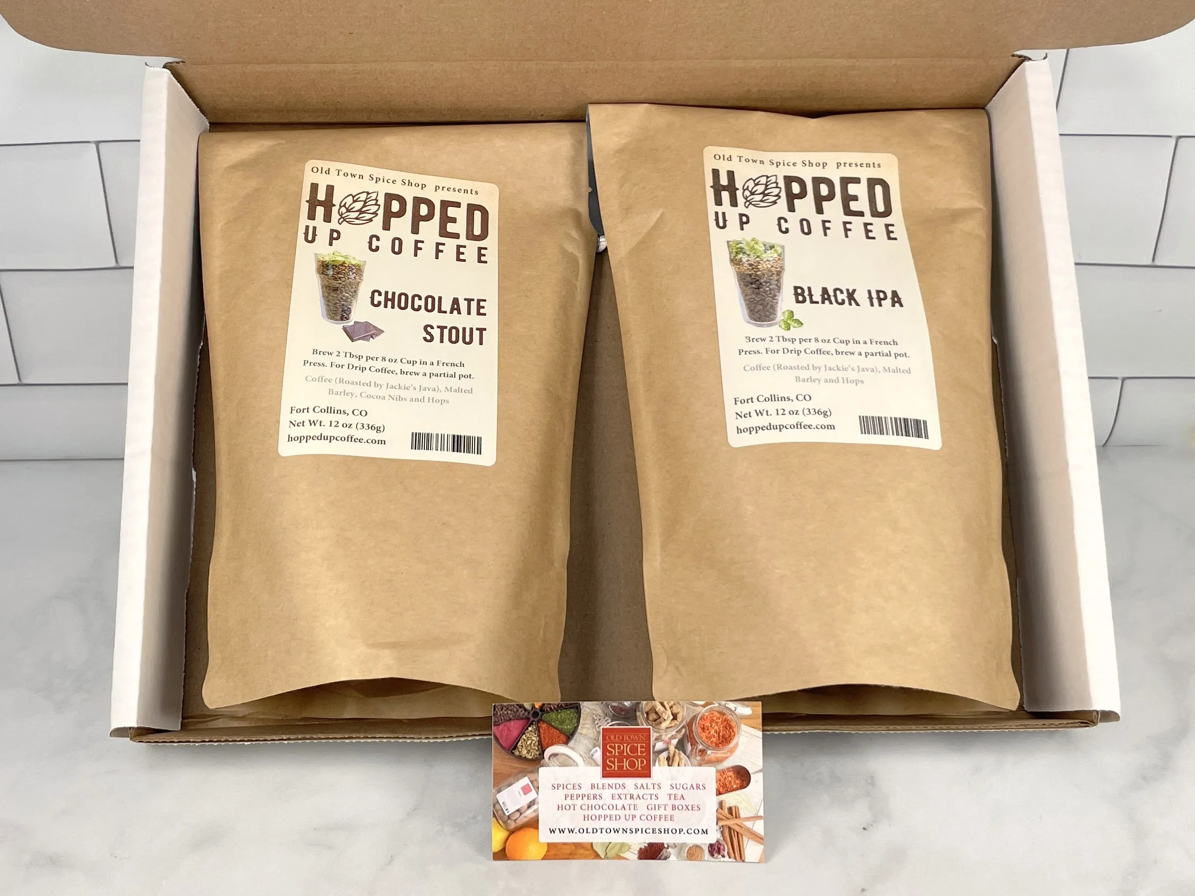 Hopped Up Coffee Combo Pack - Chocolate Stout and Black IPA