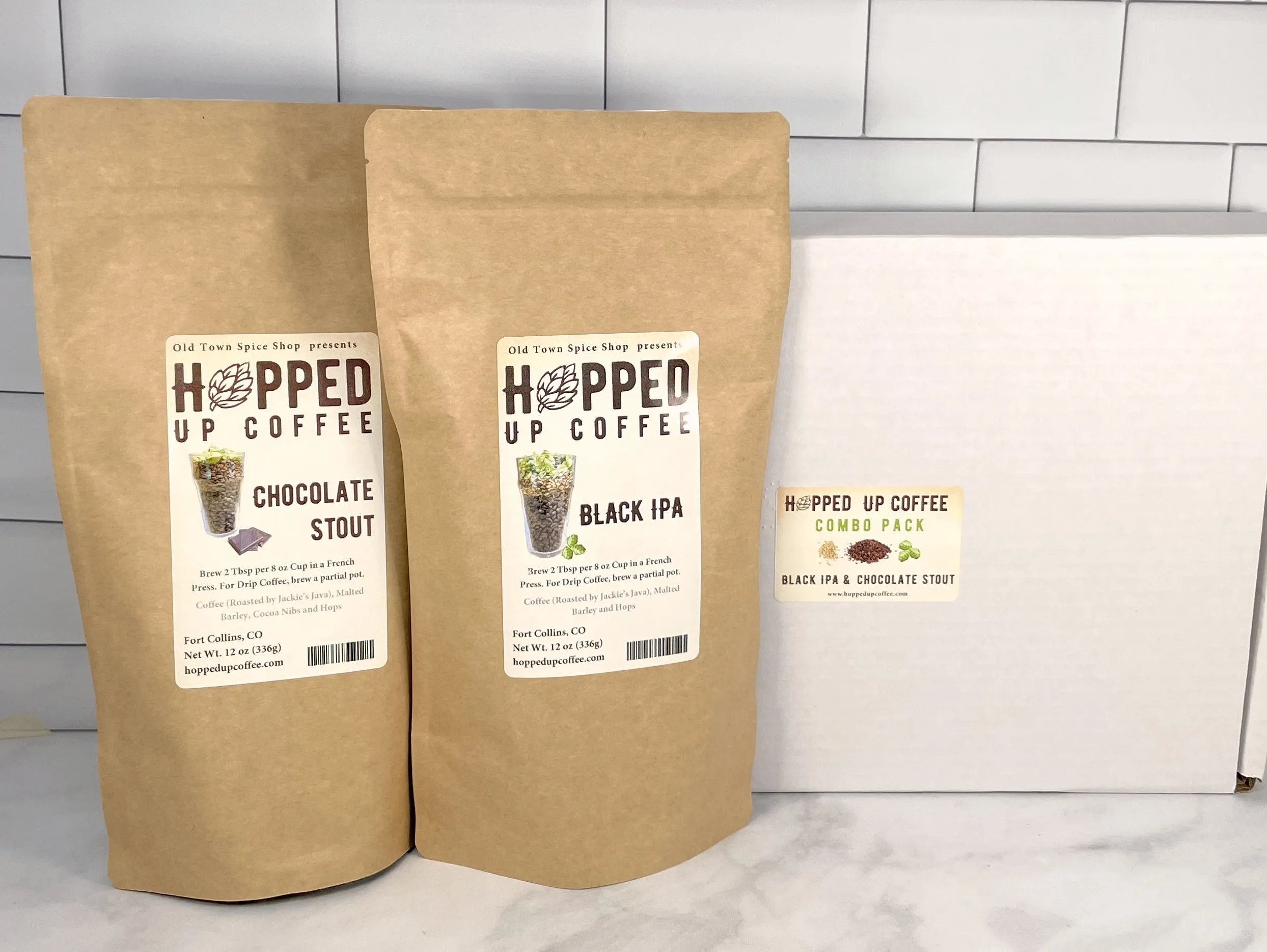Hopped Up Coffee Combo Pack - Chocolate Stout and Black IPA