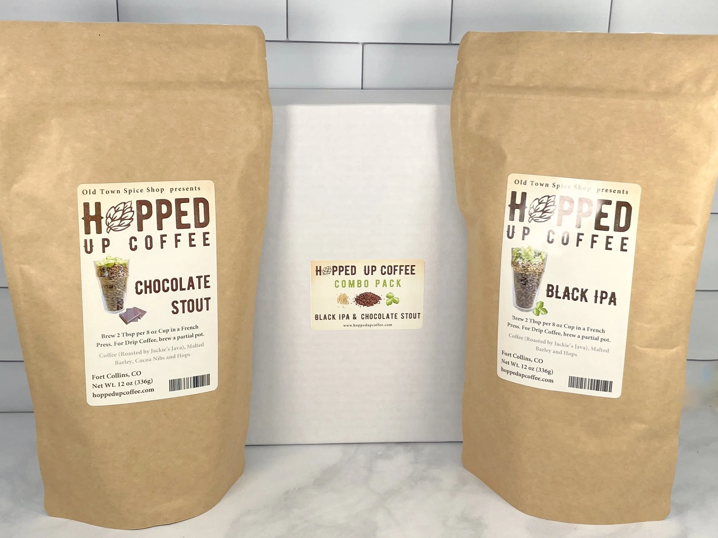 Hopped Up Coffee Combo Pack - Chocolate Stout and Black IPA