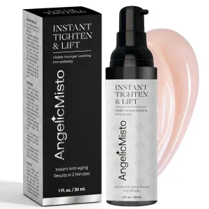 Instant Eye and Face Lift Cream: Rapid Under Eye Bags Wrinkle Smile Lines Forehead Lines Remover - Temporary Firming & Tightening Treatment in 2 Minutes for Women and Men - 1 FL OZ / 30mL
