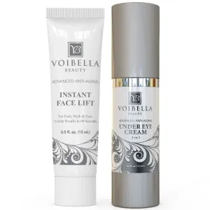 Instant Eye Lift Combo - Reduce the Appearance of Wrinkles, Eye Bags, Make Eyes Look Younger In Minutes - Advanced Eye Rejuvenation for Men and Women