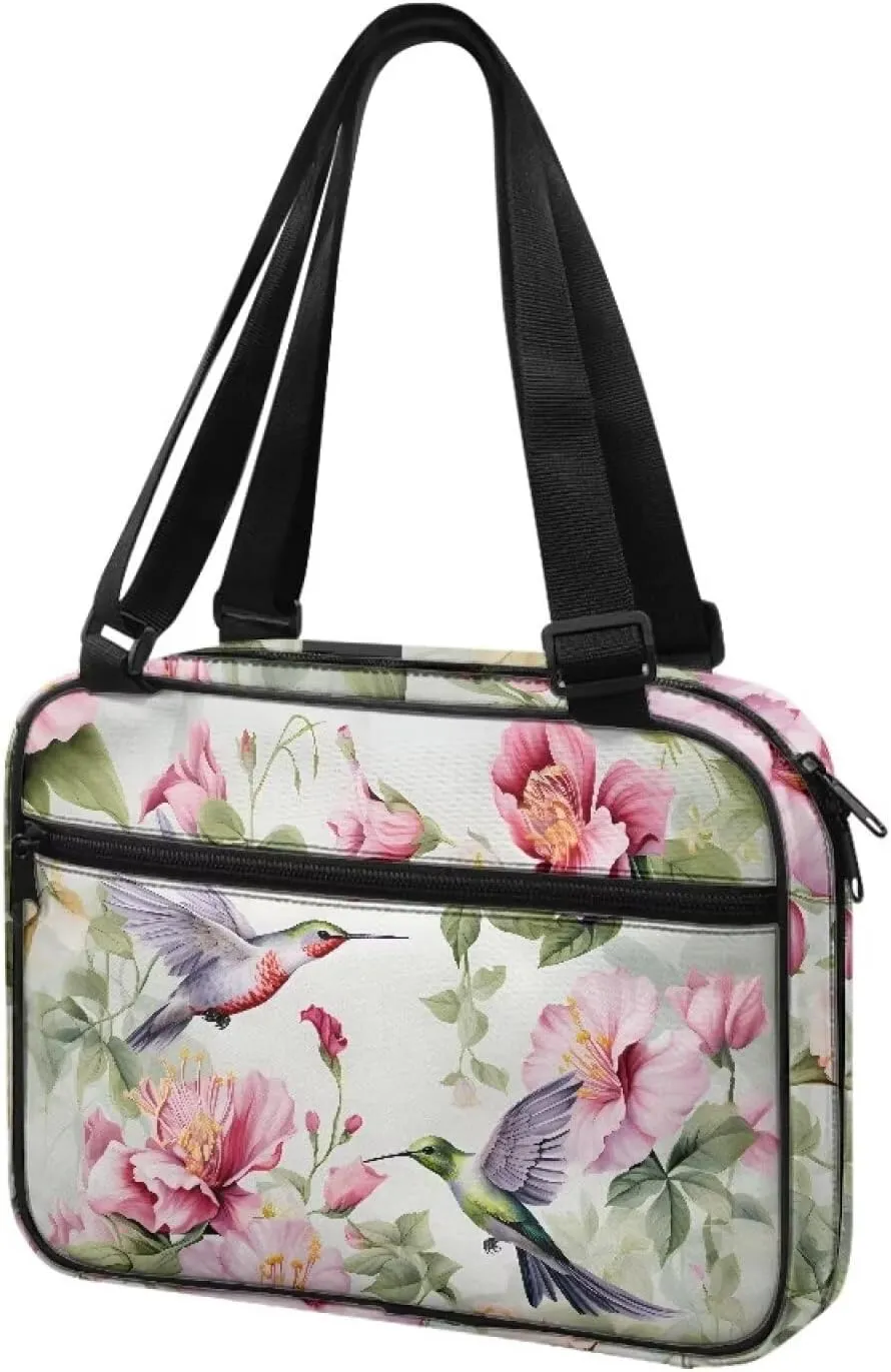INSTANTATRS Bible Cover Large Capacity Shoulder Crossbody Bag Church Handbag with Strap Shoulder Strap for Men Women Kids