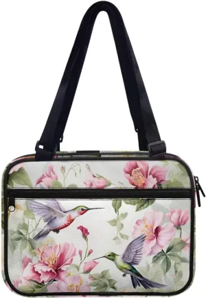 INSTANTATRS Bible Cover Large Capacity Shoulder Crossbody Bag Church Handbag with Strap Shoulder Strap for Men Women Kids