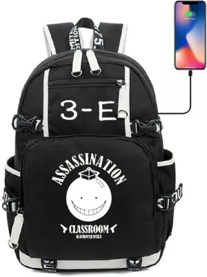 ISaikoy Anime Assassination Classroom Backpack Shoulder Bag Bookbag Daypack School Bag 2
