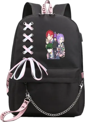 ISaikoy Anime Re:Zero kara Hajimeru Isekai Seikatsu Backpack Shoulder Bag Bookbag Student School Bag Daypack Satchel 13