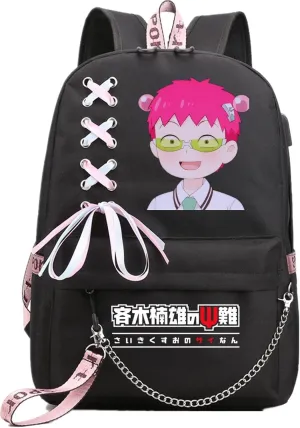 ISaikoy Anime The Disastrous Life Of Saiki K Backpack Shoulder Bag Bookbag School Bag 14