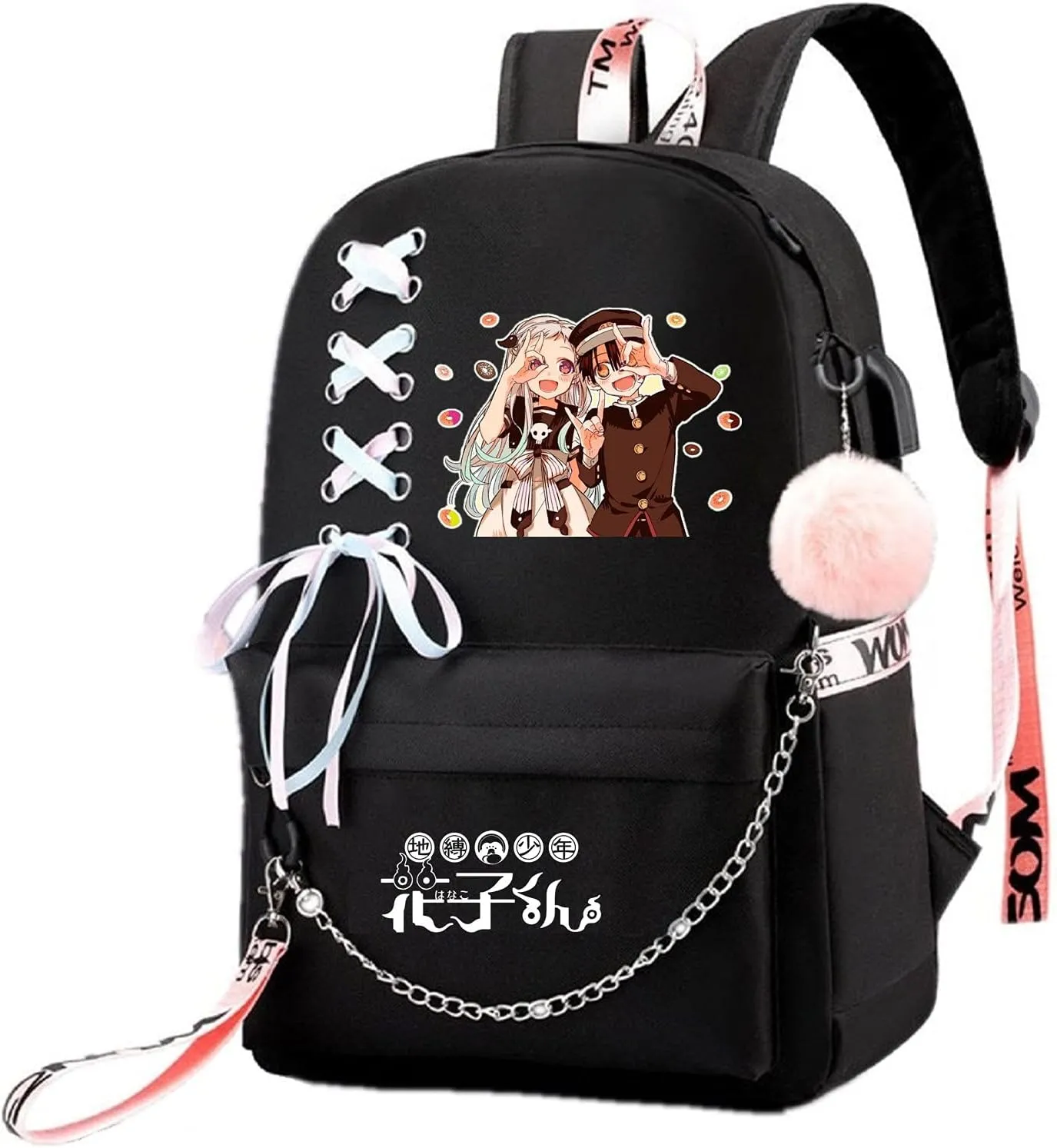 ISaikoy Anime Toilet Bound Hanako kun Backpack Bookbag Daypack Shoulder Bag Handbag School Bag Style11