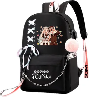 ISaikoy Anime Toilet Bound Hanako kun Backpack Bookbag Daypack Shoulder Bag Handbag School Bag Style11