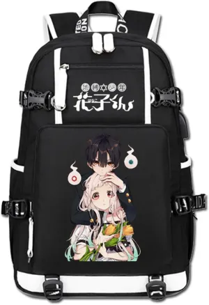 ISaikoy Anime Toilet Bound Hanako kun Backpack Satchel Bookbag Daypack School Bag Shoulder Bag