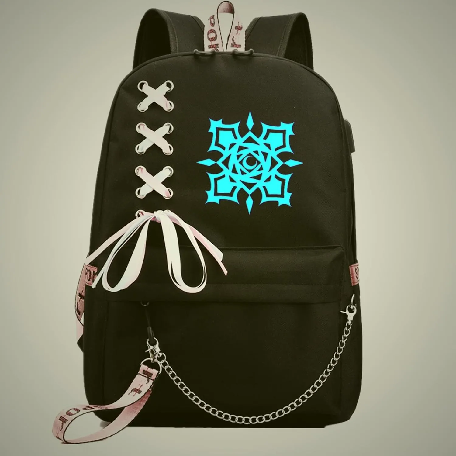 ISaikoy Anime Vampire Knight Backpack Shoulder Bag Bookbag Student School Bag Daypack Satchel 11