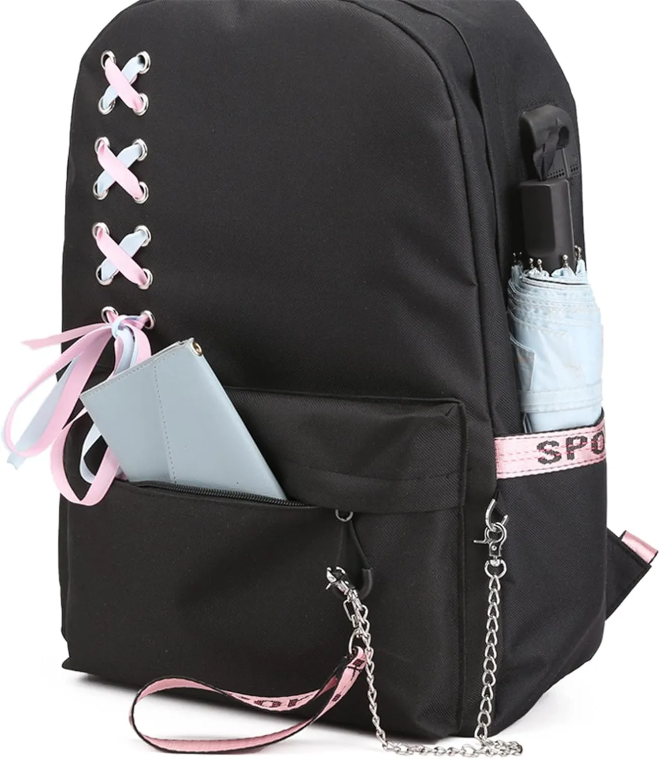 ISaikoy Anime Vampire Knight Backpack Shoulder Bag Bookbag Student School Bag Daypack Satchel 11