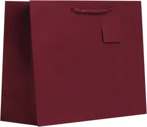 Jillson Roberts Large Bags, Burgundy Matte (120 Count)