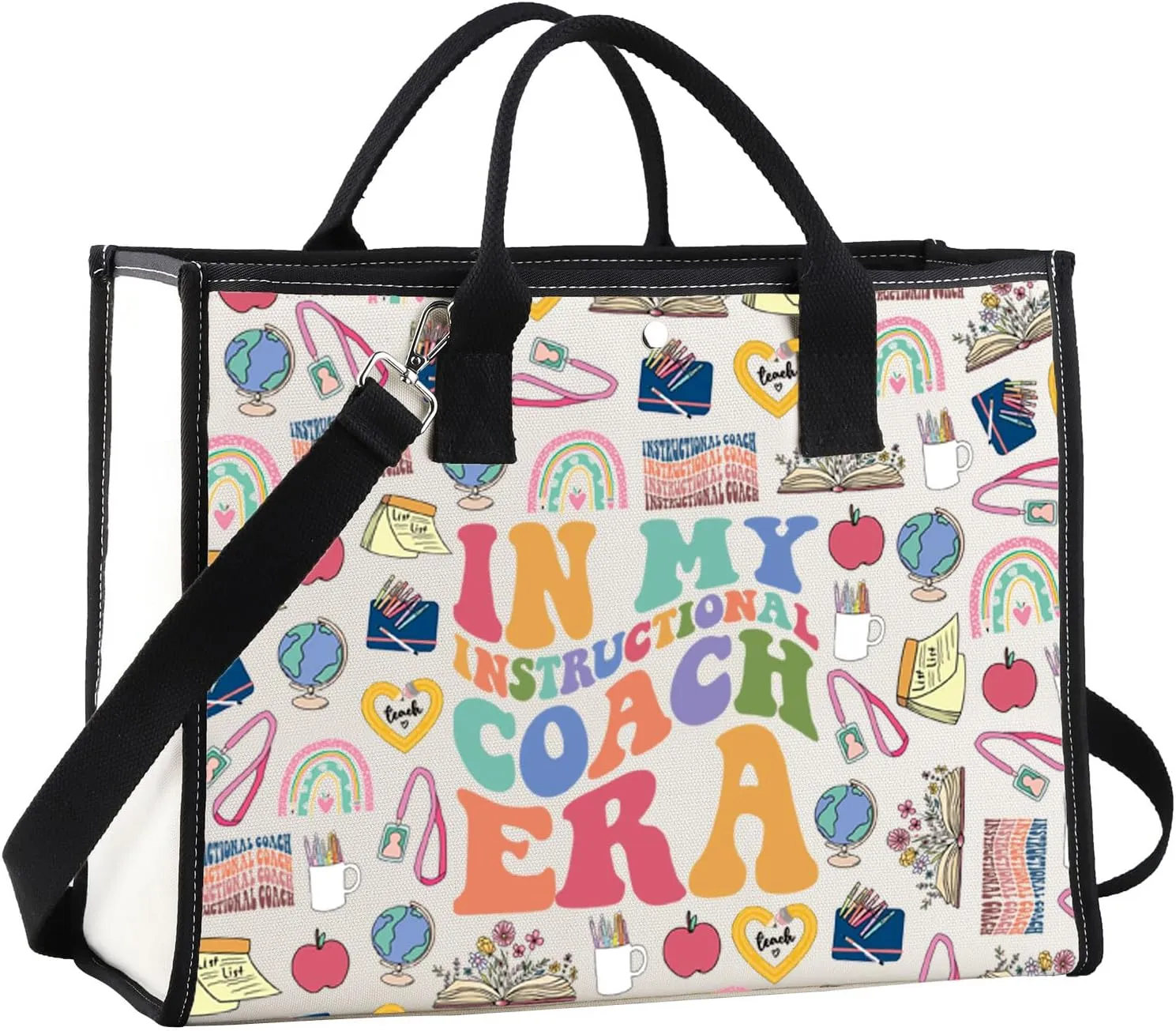 JNIAP Instructional Coach Tote Bag Instructional Coach Gift In My Instructional Coach Era Gifts Instructional Assistant Gift
