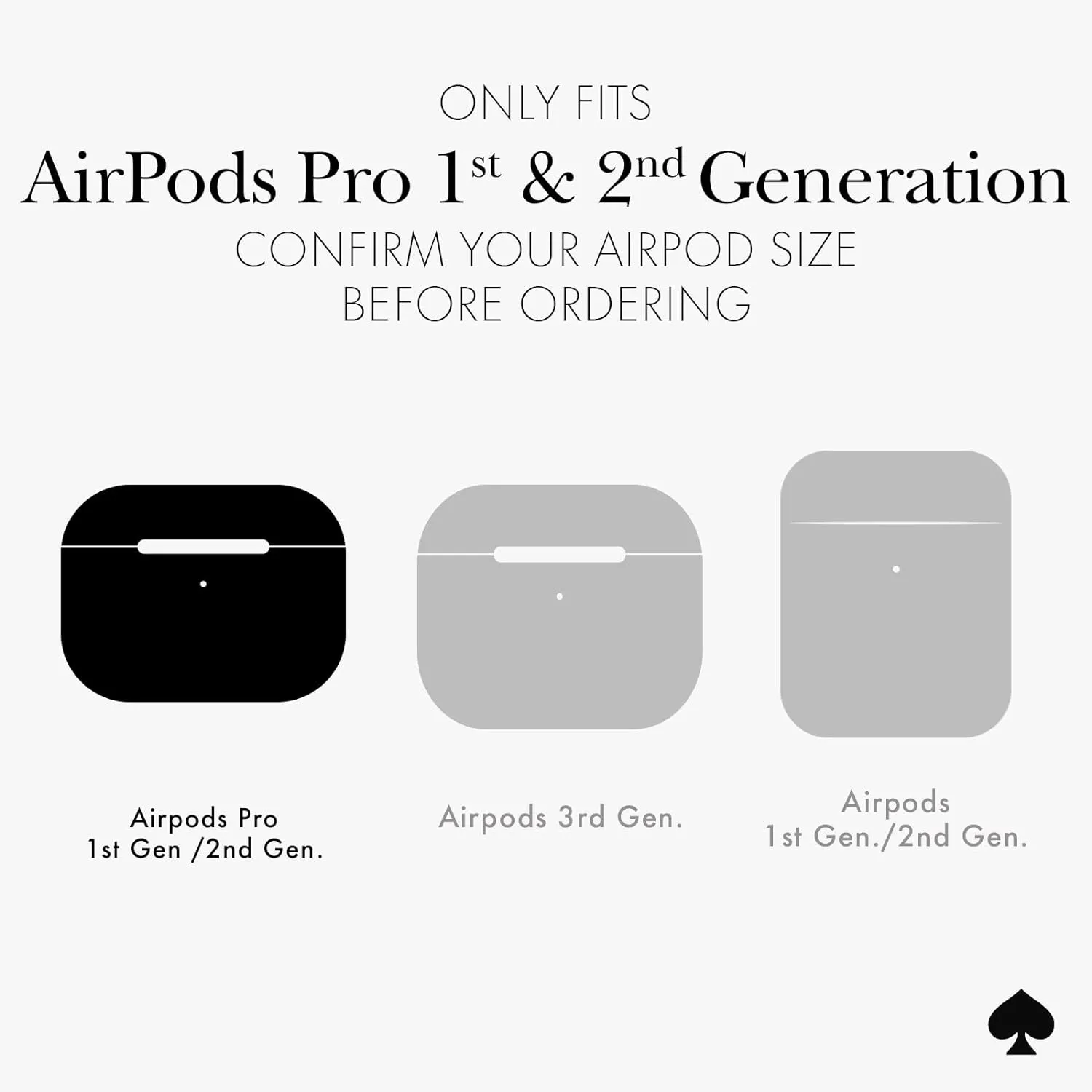 kate spade new york AirPods Pro Protective Case with Keychain Ring - Multi Floral Rose, Compatible with AirPods Pro 2nd / 1st Generation