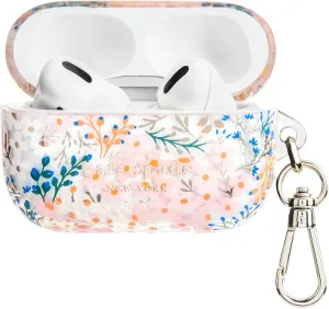 kate spade new york AirPods Pro Protective Case with Keychain Ring - Multi Floral Rose, Compatible with AirPods Pro 2nd / 1st Generation