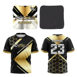 Killshots Cornhole | Limited 'Chrome Edition' Bundle | 2025 ACL Pro Cornhole Bags & Premium Jersey