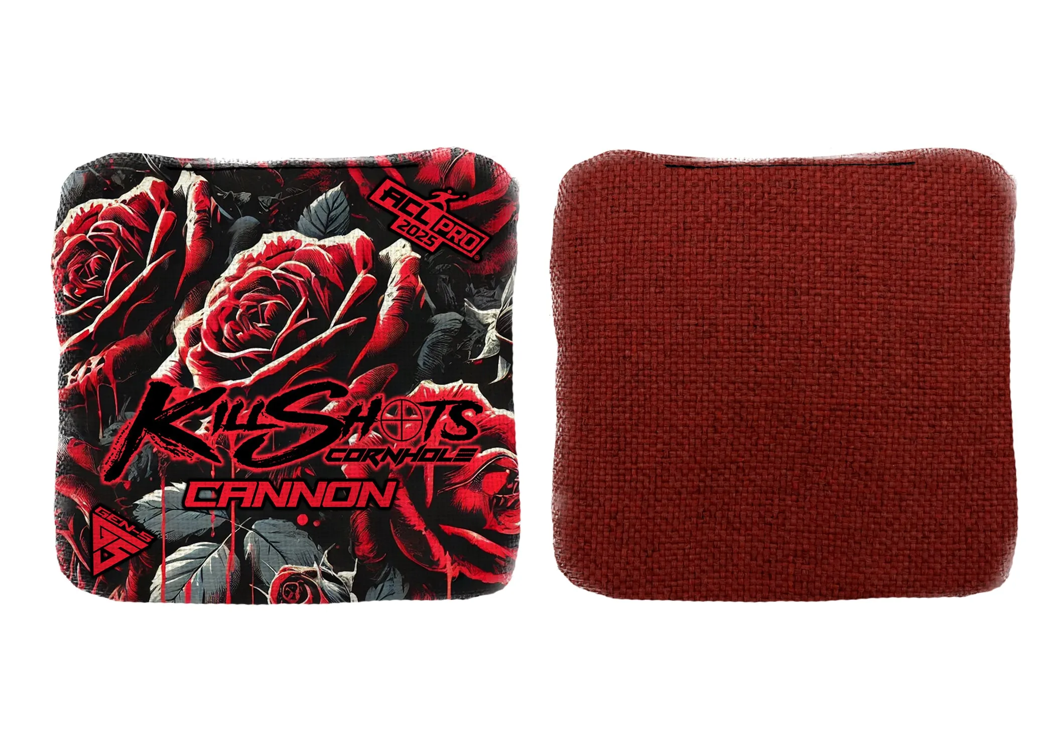 Killshots Cornhole | Limited 'Dripping Thorns' Edition Bundle | 2025 ACL Pro Cornhole Bags & Premium Jersey