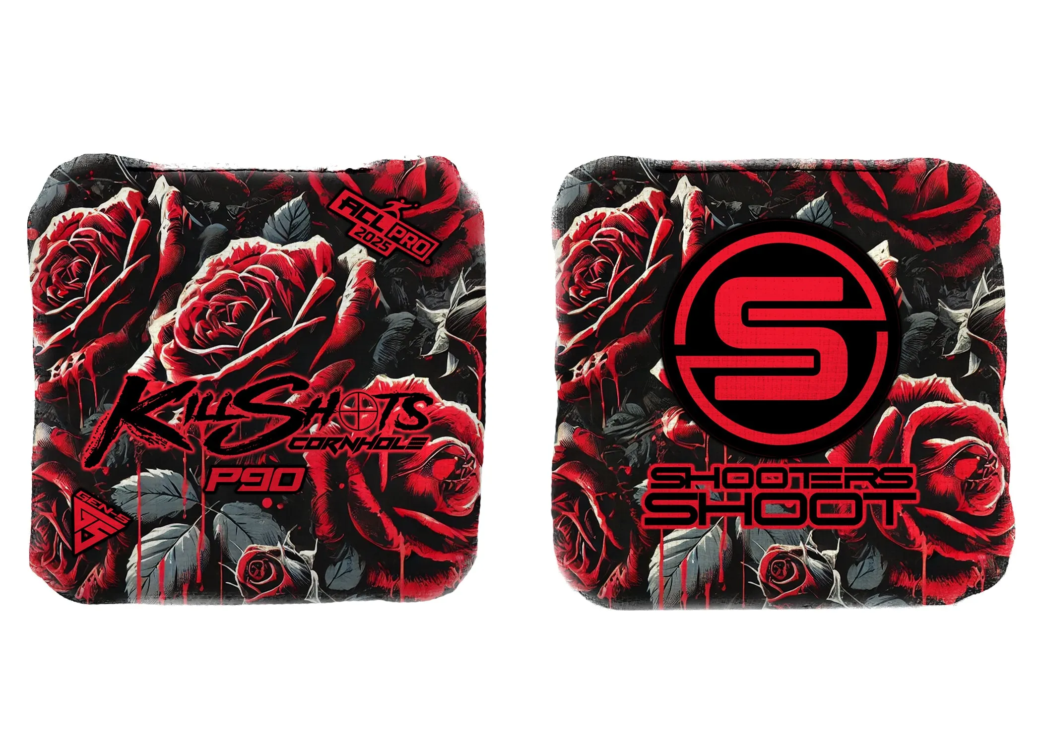 Killshots Cornhole | Limited 'Dripping Thorns' Edition Bundle | 2025 ACL Pro Cornhole Bags & Premium Jersey