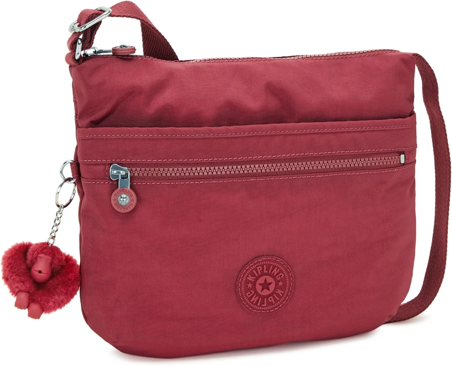 Kipling Women’s Arto Crossbody, Lightweight Everyday Purse, Casual Nylon Shoulder Bag