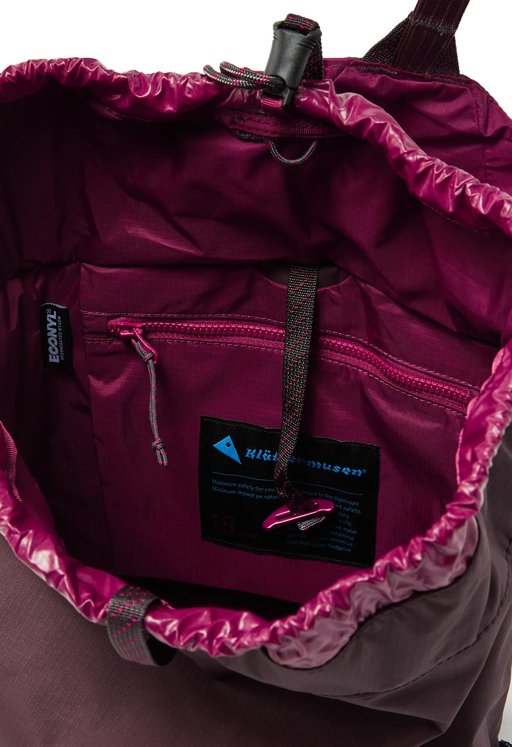 Klattermusen Fjorm Backpack 18L - Amaranth Red