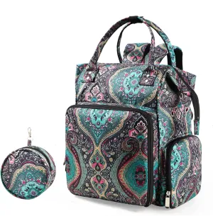 KOKNIT crochet bag,knitting bagBackpack and Tote Bag Storage Bag ，Large capacityYarn Storage Organizer Travel Crochet Bag Women Carrying Crochet Accessories Knitting Needles Crochet