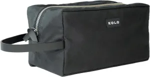 Kolo Parker Large Weatherproof Toiletry Case, Cable Bag, Travel Pouch, Black