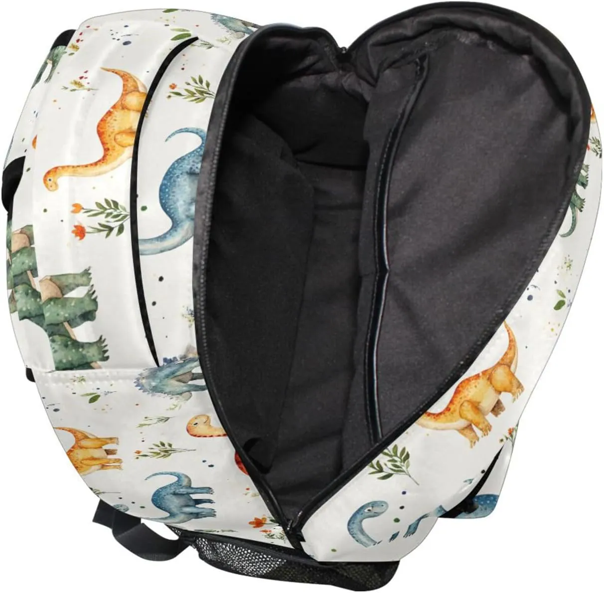Laptop Backpack for Women Men Waterproof Stylish Travel Bags with Chest Strap Gift Men & Women Beauty Dinosaur Diplodocus Planetary Impact