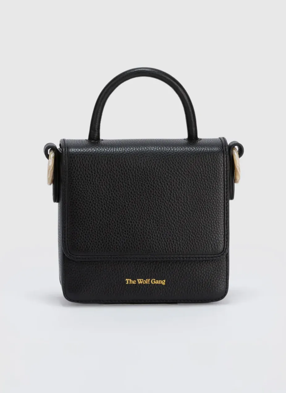 Layla Mini Box Bag Noir