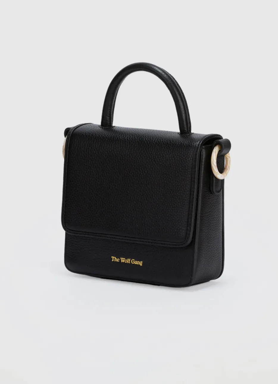 Layla Mini Box Bag Noir