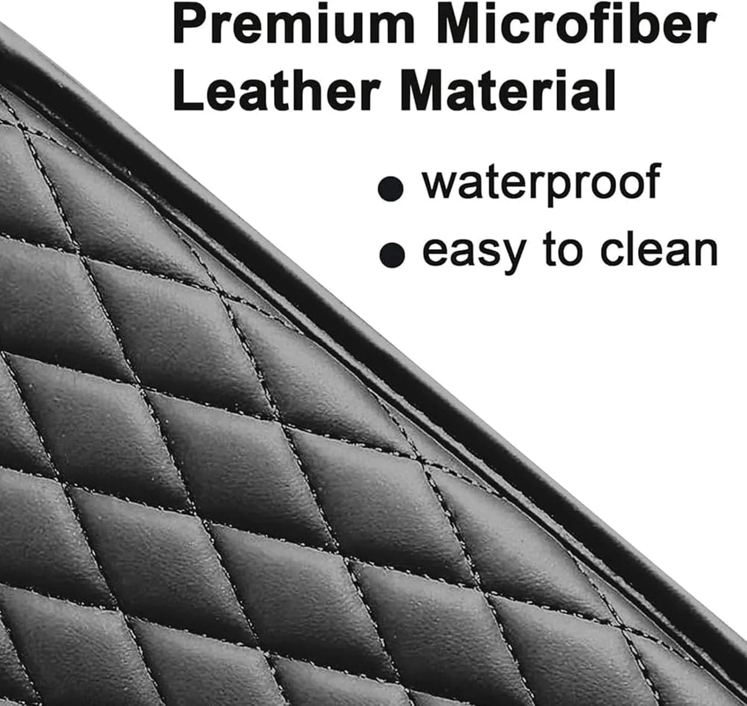 Leather Car Center Console Cover for Dodge Challenger LA LC SCAT/SRT 2008-2025, Universal Car Armrest Cover Protector 2 Storage Bags Waterproof Anti Scratch Interior Accessories, Gray