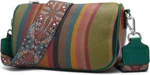 Leather Purse Crossbody Bag for Women: Genuine Leather Purses for Women Trendy - Small Shoulder Cross Body Bag