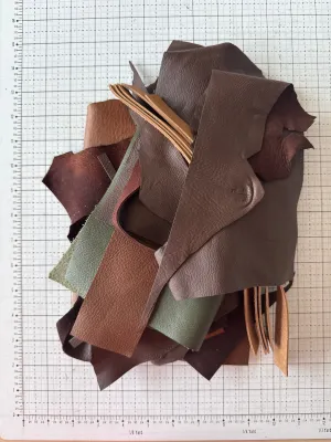 Leather Scrap Pack - Small Pieces