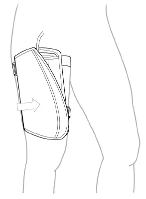 LEGG-INS Urinary Leg Bag Cover