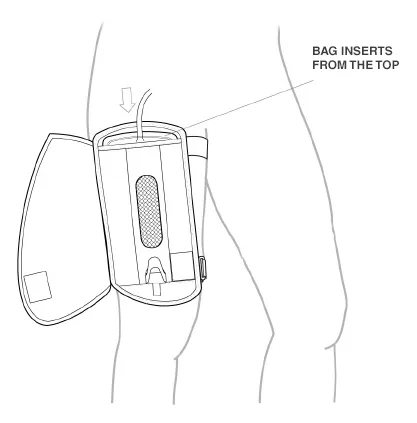 LEGG-INS Urinary Leg Bag Cover