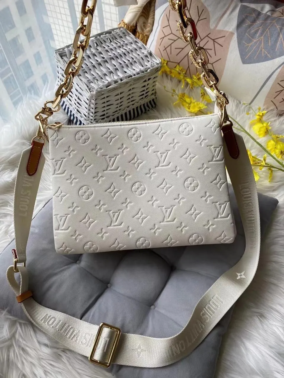 LOUIS VUITTON VIRGIL ABLOH COUSSIN PM HANDBAG