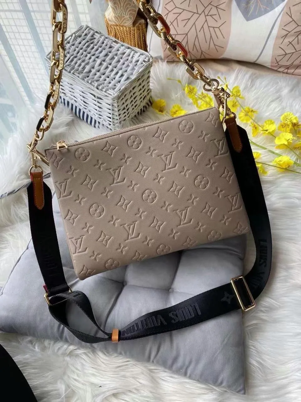 LOUIS VUITTON VIRGIL ABLOH COUSSIN PM HANDBAG