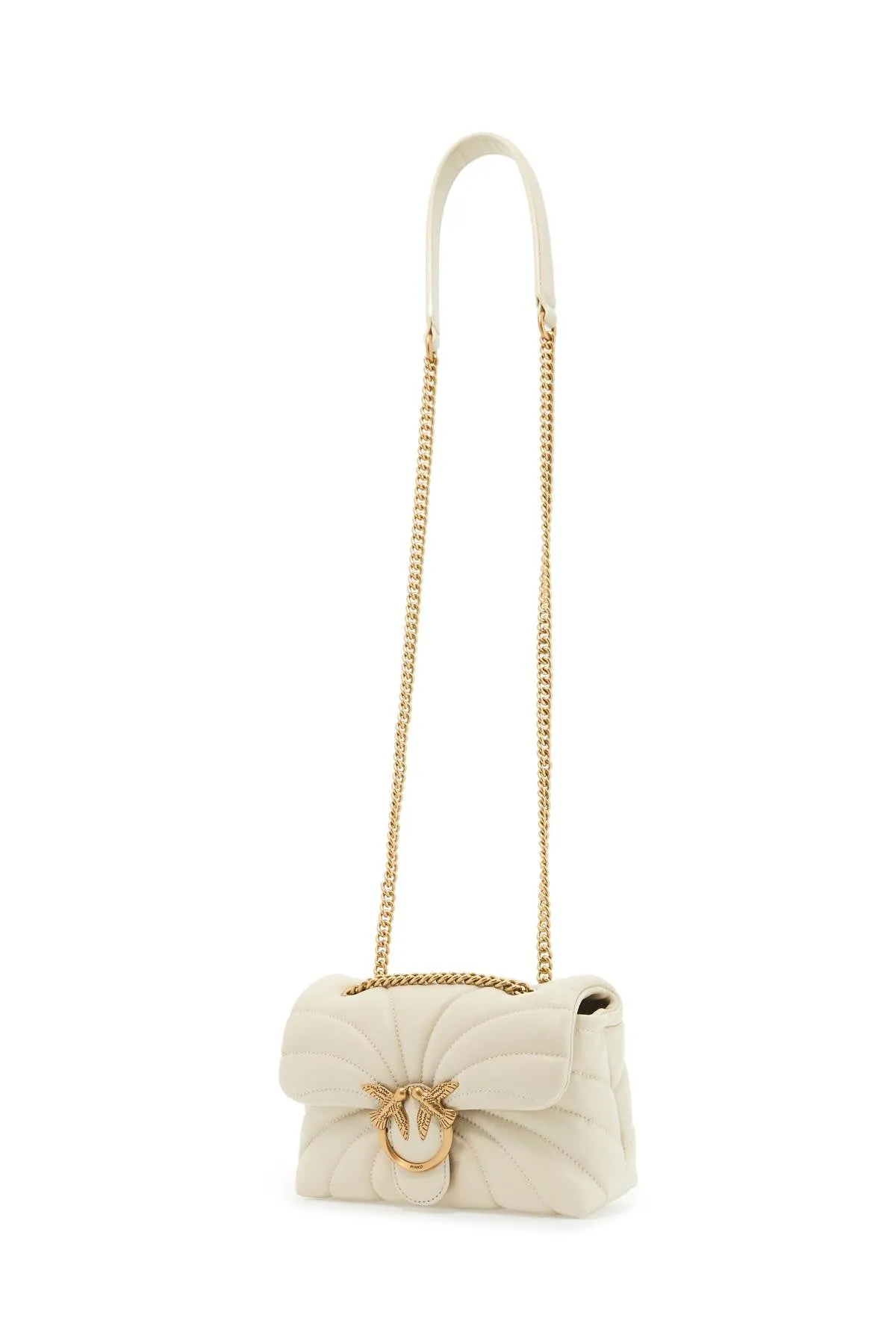 love puff mini butterfly quilt bag