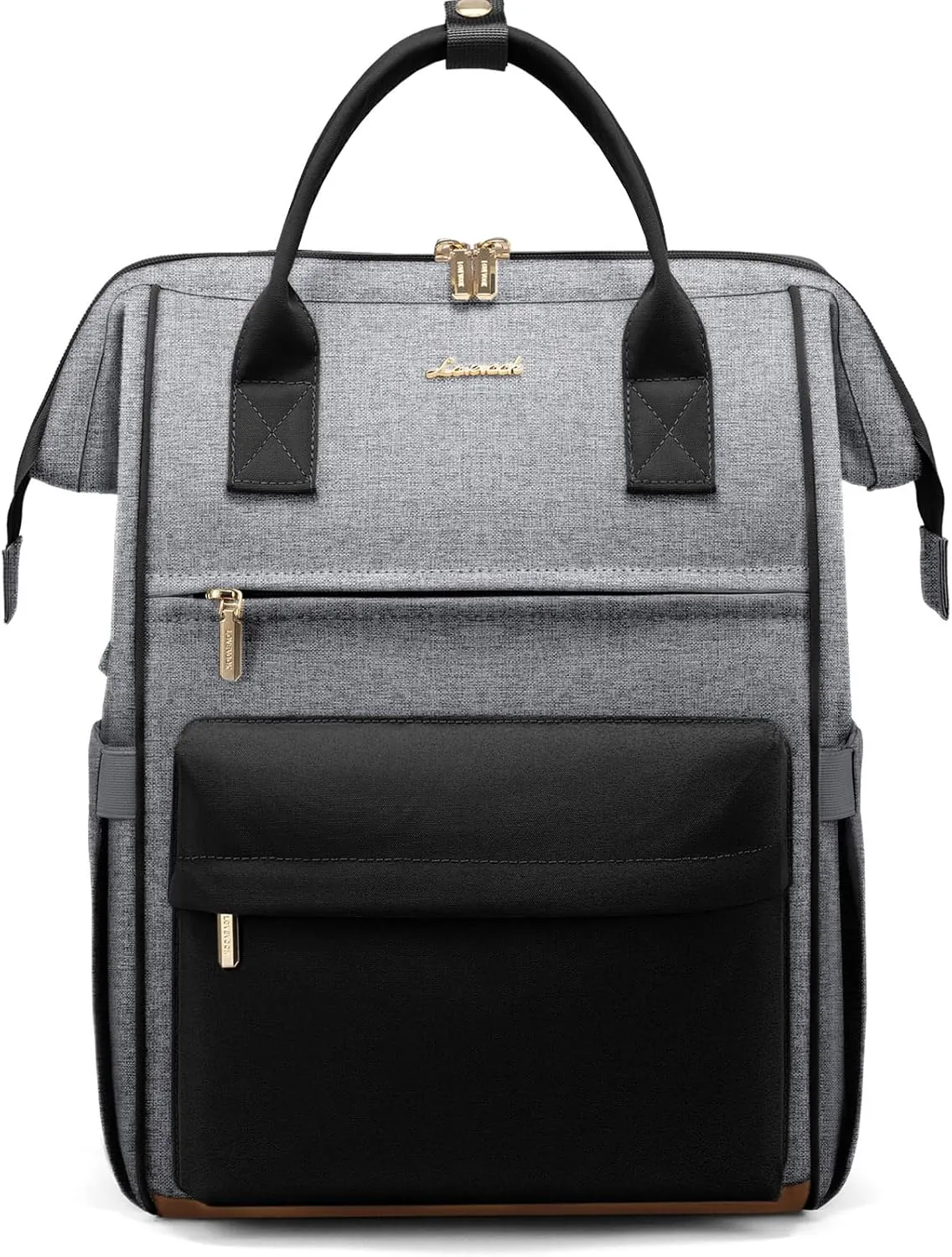 LOVEVOOK Laptop Backpack for Women Men, Teacher Nurse Work Bag Waterproof Fashion Travel Backpack Purse, 15.6 Inch Computer Backpack with USB Port