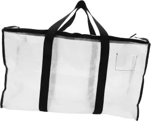 MAGICLULU Large Capacity Storage Bag Extra Large Bag for Moving Heavy Duty Quilt Holder Handles Pe Polyester Smooth Zipper