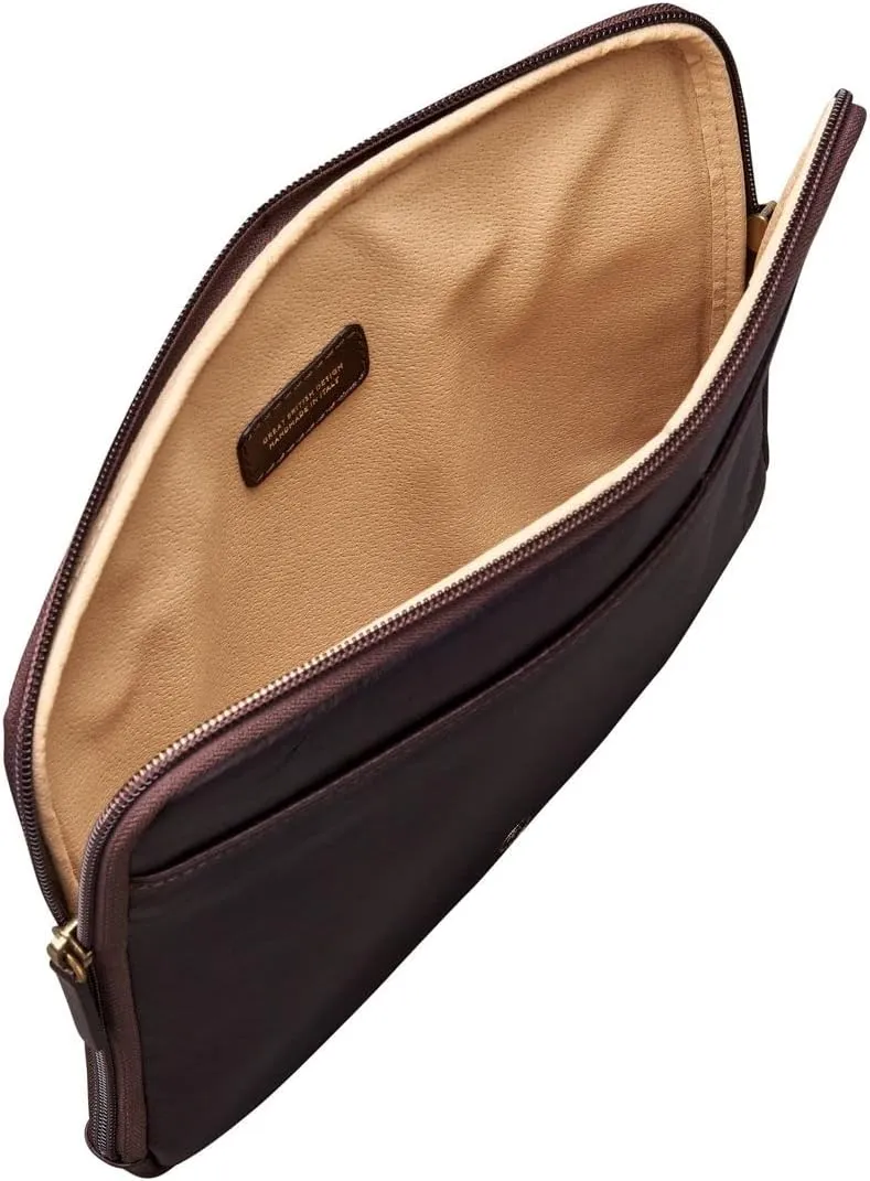 Maxwell Scott - Luxury Leather Tablet Case Cover with Three-Sided Zip - Handmade from Full Grain Hides - The Luzzi