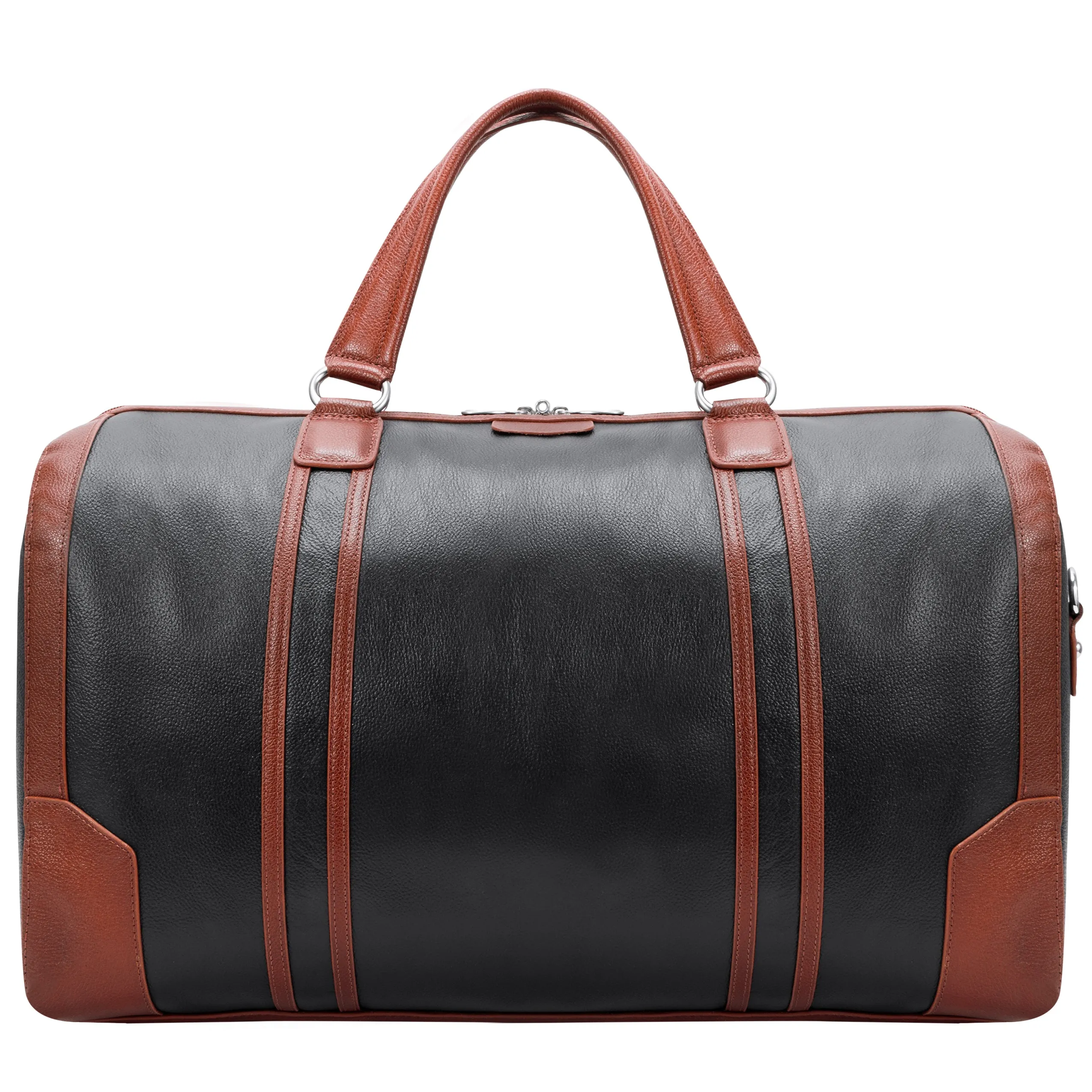 McKlein USA Kinzie 20" Leather Two-Tone Tablet Carry-All Duffel