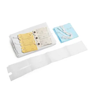 MediChoice Post Mortem Bag Kit, w/Curved Zipper, 36x90 Inches, Adult, 1314PM500K (Each of 1)