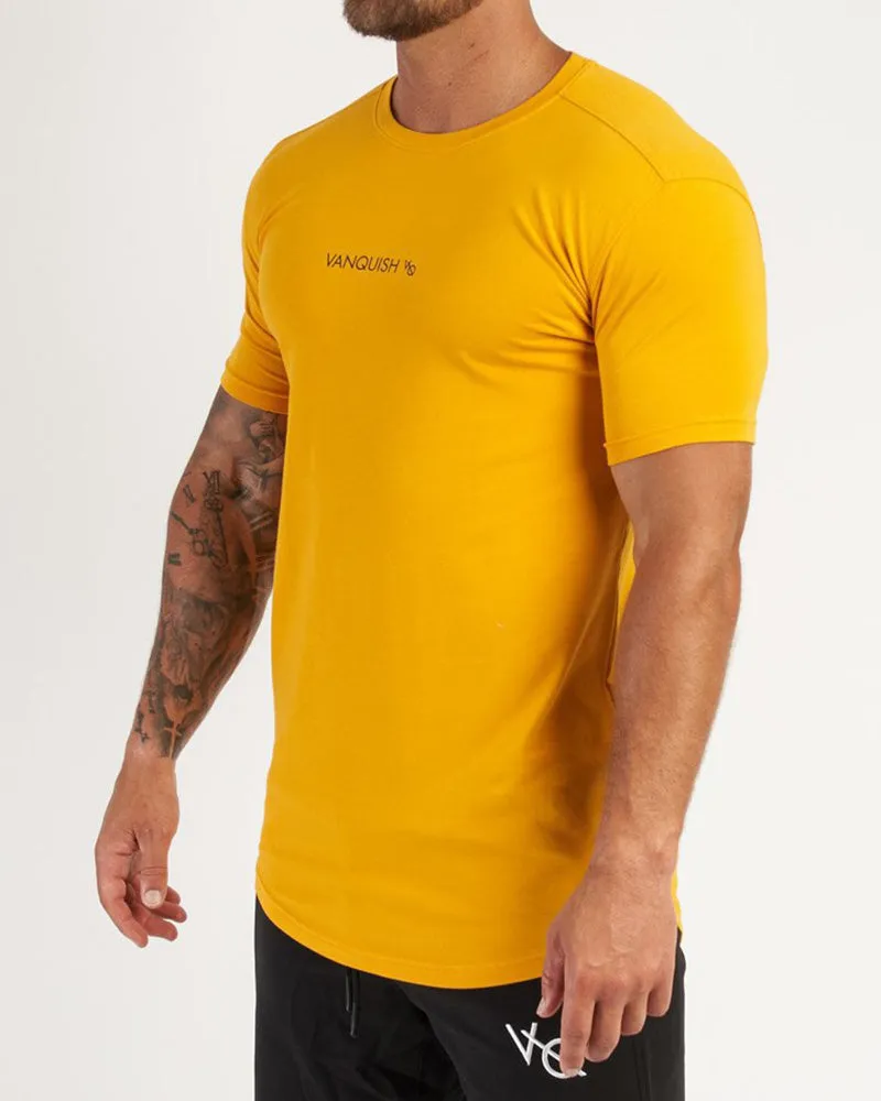 Men's Solid Color Printed Sports Wear T-shirt M-2XL