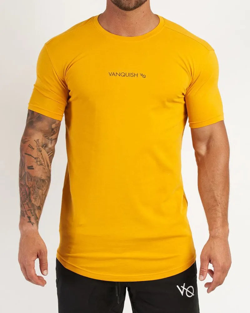 Men's Solid Color Printed Sports Wear T-shirt M-2XL