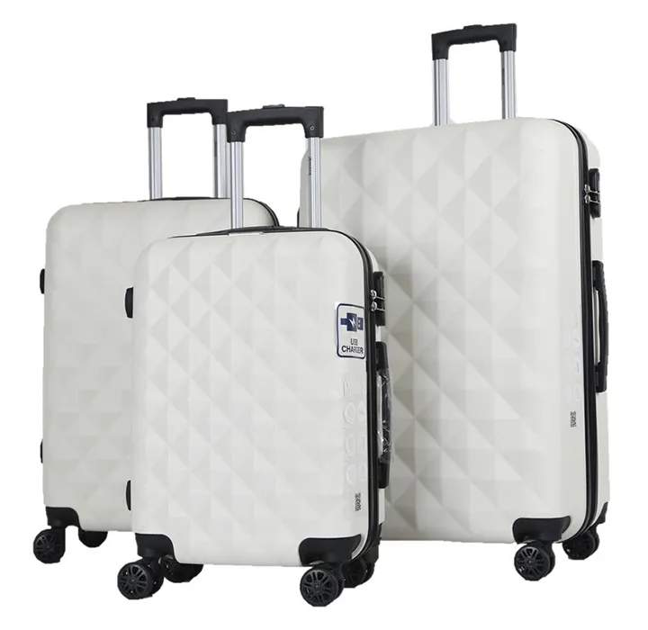 Mirage Eureka 3-Piece Hardside USB Port Luggage Set