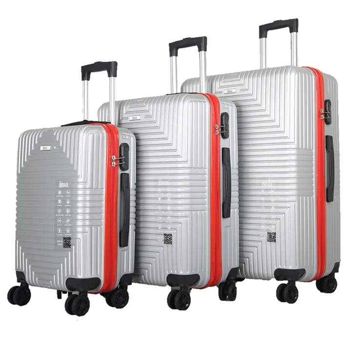Mirage Star 3-Piece Hardside USB Port Luggage Set