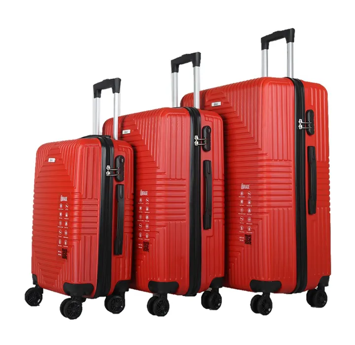 Mirage Star 3-Piece Hardside USB Port Luggage Set