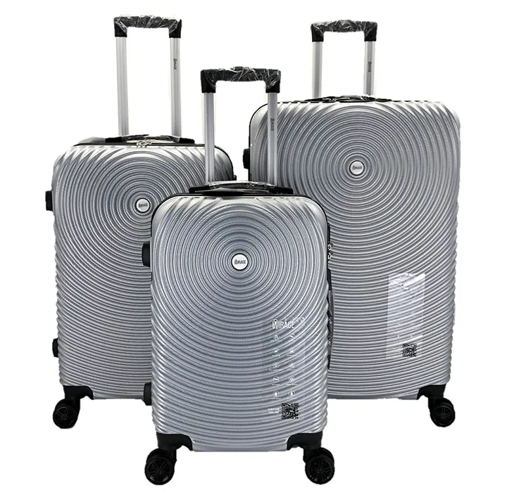 Mirage Target 3-Piece Hardside USB Port Luggage Set